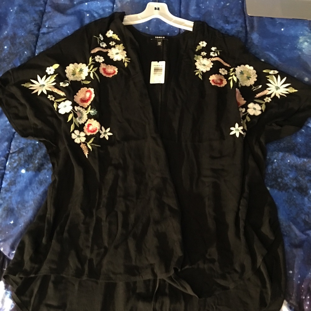 Floral kimono